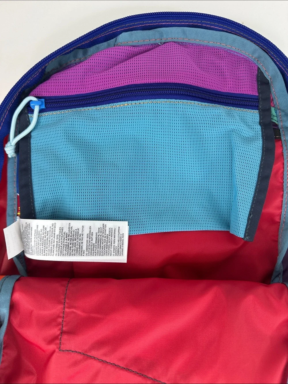 Rare Cotopaxi Batac Del Día 16L Backpack One-of-a-Kind Multicolor Lightweight